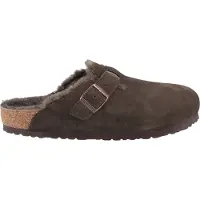Birkenstock Pantoletten Boston Fur 1020567 Braun 43