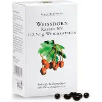 Kräuterhaus Sanct Bernhard Weissdorn Kapsel SN, 112,5 mg Weichkapseln 120 St Kapseln