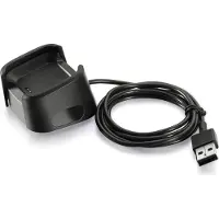 Subtel Ersatz USB Kabel kompatibel mit FitBit Versa 1 / Versa 1 Lite / Versa 1 SE Smartwatch Ladekabel Smartwatch Connector auf USB A 2.0 Datenkabel 1A, Sportuhr Fitness Uhr