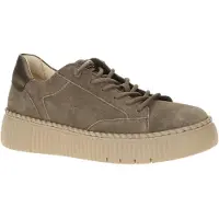 Gabor 6014.01 + Sohle in beige Damenschuhe - Halbschuhe - Sneaker braun