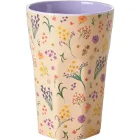 Rice Melamin Becher Multi Tall Wild Flower 400 ml