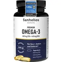 Hansa Sanhelios Premium Omega-3 Kapseln 120 ST
