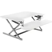 Vantage Flexdesk PC-Arbeitsplatz - Sitz-/Stehpult-Konverter - 89 x 59 cm - Verstellbar 14-50 cm
