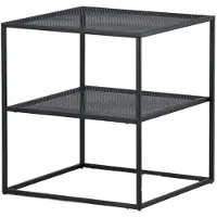 Mica Decorations Jules Wandschrank - L70 x B30 x H76 cm - Metall - Schwarz