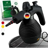 Neighbour's Friend Hand-Dampreiniger – Dampregelung – Inklusive 10 Zubehörteile – 350-ml-Tank – Schwarz