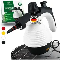 Neighbour's Friend Hand-Dampreiniger - NeighbouFriend – Dampregelung – Inklusive 10 Zubehörteile – 350-ml-Tank – Weißr's