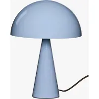 Hubsch Tischlampe Mush Mini, blau, für Schlafzimmer, Metall, Modern, Tischlampe