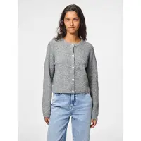 Pieces Pcsilly Strickjacke | Grau | L