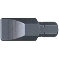 Stahlwille Bit-Schraubendrehereinsatz 1,0 x 7mm Außen-6kant 3/8 " L.40mm