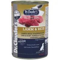 Dr. Clauder's Lamm mit Reis Nassfutter Hund