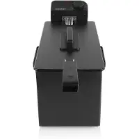 Princess Edelstahl Fritteuse 182727 mit Kaltzonenfunktion 3 L 2000 Watt schwarz