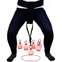 Fizz Creations Sumo Squats Spiel für Spielabende oder Partys