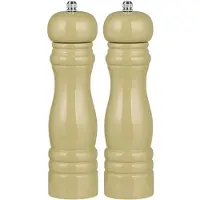 Ib Laursen Salz & Pfeffermühlen Set 2-teilig Beige Gewürzmühlen Holz