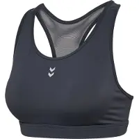 Hummel Hmlpulse Medium Support Bra - ebony, Größe:XS