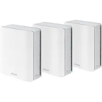 Asus ZenWiFi BT8 BE9500 – 3er Pack weiß, Weiß, Intern, Mesh-Router, Leistung, 800 m², Tri-Band (2,4 GHz/5 GHz/6 GHz)