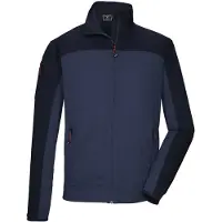 Killtec Powerstretchjacke für Herren mit verschliebaren Taschen, Größe:XXXXL, Farbe:Blau