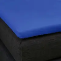 Formesse Bella Donna Topper Spannbetttuch La Piccola 1B Ware 90x200 cm | royalblau - blau