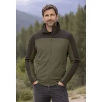 Killtec Powerstretchjacke für Herren mit verschliebaren Taschen, Größe:3XL, Farbe:Olive