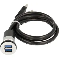 Schlegel 2 x USB 3.0 Buchse A - 2 x USB 3.0 Stecker A RRJ 2USB3 150CM Inhalt:
