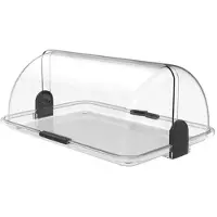 Biesse Buffet Vitrine Groß, plastik, transparent, dim: 46.5x31.5x19.5 cm