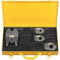Rems Pressring Set 45° F 16-20-26 + Zwischenzange Z1 im Stahlblechkasten