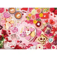 Eurographics Puzzle mit 1000 Teilen von : Valentinstagstisch