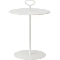 Blomus PORTER mobiler Outdoor-Beistelltisch - leichtes Aluminium Silk Grau