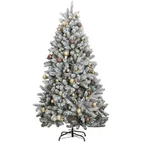 vidaXL Lumi (mit 300 LEDs und goldenen/bronzenen Kugeln)