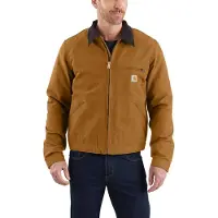 Carhartt Jacke Duck Detroit Jacket Men Brown-XXL