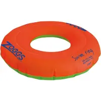 Zoggs - Kinder Aufblasbarer Schwimmreifen (Orange/Grün)