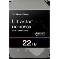 Western Digital Ultrastar DC HC580, 22 TB, 7200 RPM, 512 MB, 3.5", SATA