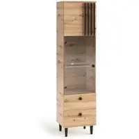 Masseno Drehtürenschrank ARTIANO 50/196/40cm 2-türig Eiche Artisan