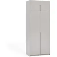 Masseno Drehtürenschrank AMARA 100/250/58cm 2-türig Kaschmir