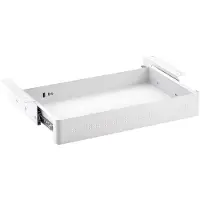 Cavo Dokumentenschublade Weiß mit USB-A und USB-C Anschluss 488 x 291 Bis 462 x 73 mm