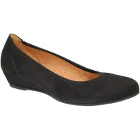 Gabor KRETA Ballerinas - Damen Halbschuhe - Slipper schwarz Freizeit