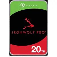 Seagate IronWolf Pro ST20000NT001, 20 TB, 7200 RPM, 256 MB, 3.5"