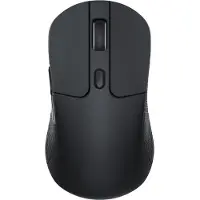 Keychron M3, rechts, Optisch, RF Wireless + USB Type-C, 12000 DPI, Schwarz