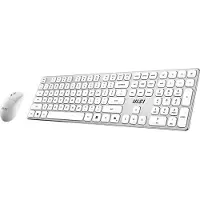 MSI FORGE K210 Combo White DE Keyboard-Maus Combo, wireless