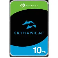 Seagate SkyHawk AI ST10000VE001 - Festplatte - 10 TB - intern - 3.5" (8.9 cm) - SATA 6Gb/s - 7200 rpm - Puffer: 256 MB