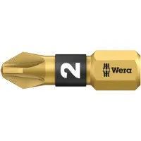 Wera Bit 855/1 BDC, Pozidriv, PZD 2, Länge 25 mm, 10 Stück