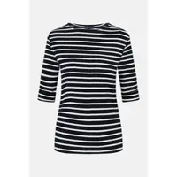 Armor Lux 3/4-Arm Streifenshirt marine-weiß Damen