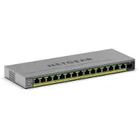 Netgear GS116EP, Managed, L2/L3, Gigabit Ethernet (10/100/1000), Power over Ethernet (PoE)