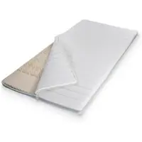 TRAUMSCHLAF Kaltschaum Matratzentopper Comfort 90x200 cm - weiß