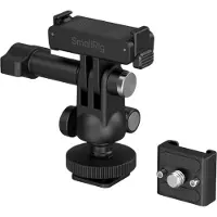 SmallRig 6396 Quick Release Adapter mit Cold Shoe Mount und Mini-Kugelkopf für DJI Osmo Action 6 / Nano