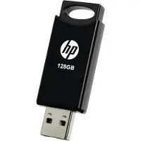 HP PNY v212w, 128 GB, USB Typ-A, 2.0, 14 MB/s, Dia, Schwarz