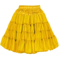 Thetru Petticoat Deluxe gelb 2-lagig