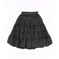 Thetru Petticoat Deluxe schwarz 2-lagig
