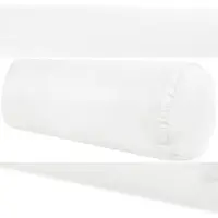 Bestlivings Nackenrolle Ellen 15 x 40 cm Weiß