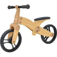 Sunny Balance Bike 1000 Laufrad für Kinder aus Holz - 10 Zoll | Kinderlaufrad mit 2 Rädern & verstellbarem Sattel für drinnen und draußen | Lauflernrad für Kleinkinder von 2 bis 5 Jahren