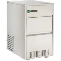 GastroHero Eiswürfelbereiter ECO 50 kg/24h Hohlkegel Eiswürfelmaschine Bar Gastronomie Edelstahl luftgekühlt